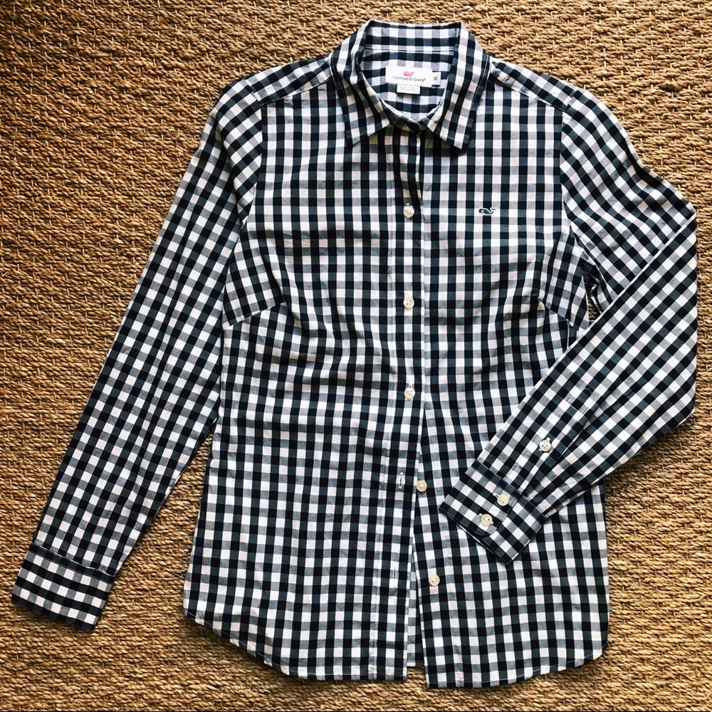 Vineyard Vines Gingham Button Down